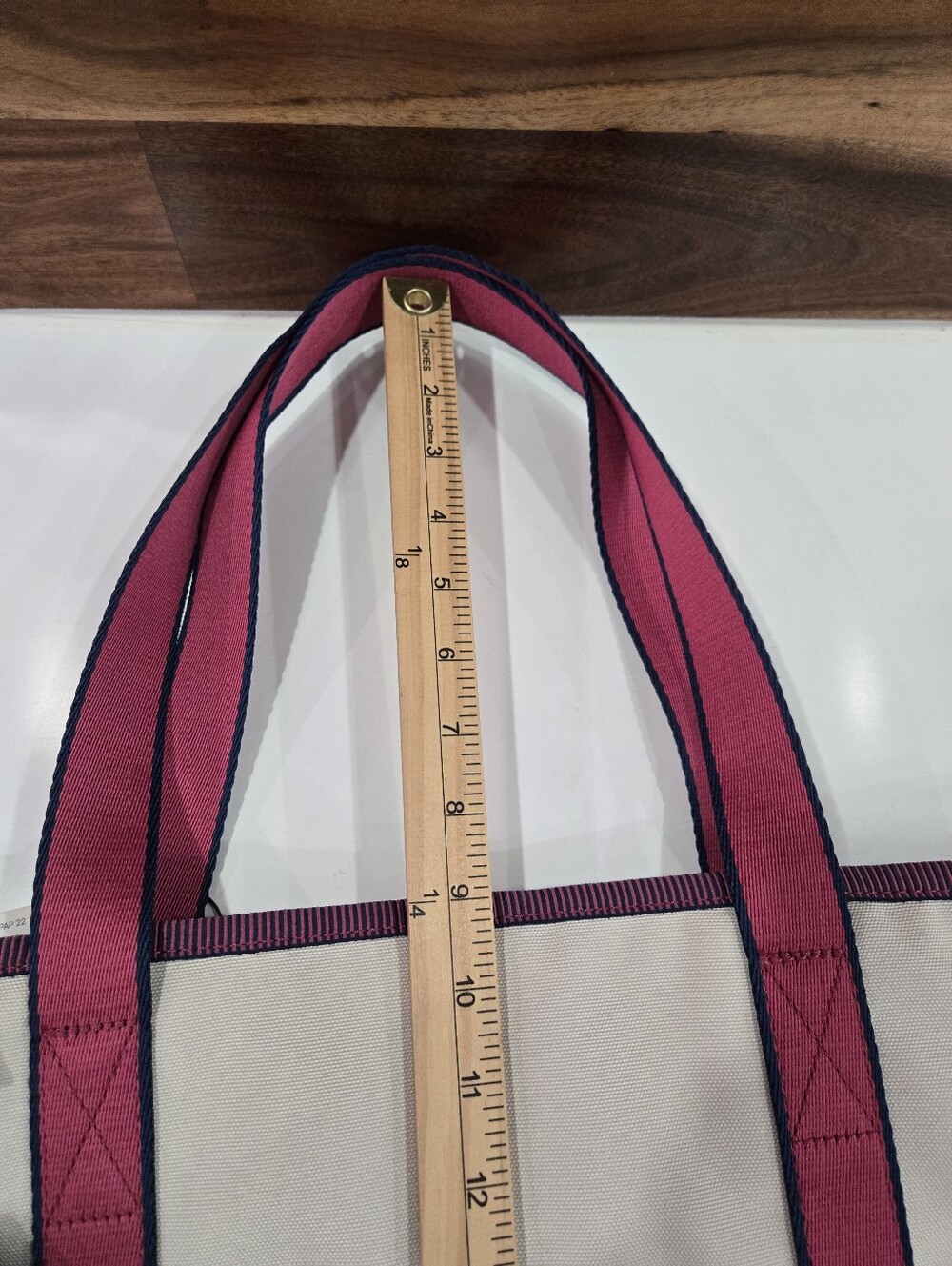 Kipling Tote Bag Beige & Pink Large PARK - Picture 13 of 15